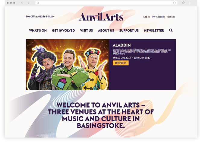 Anvil Arts homepage